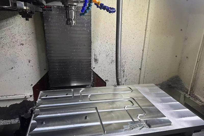 Liquid cold plates made by friction stir welding process