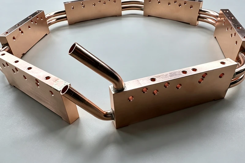 Brazing cold plate 300w — D200x15mm