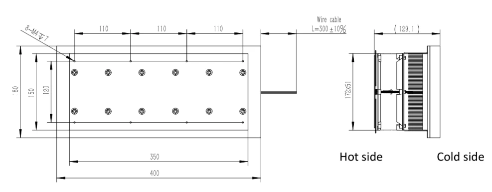 Dimension information (unit:mm)