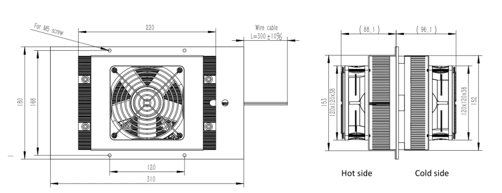 Dimension information (unit:mm)
